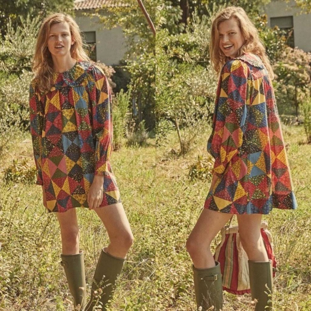 Patchwork Doen dress new